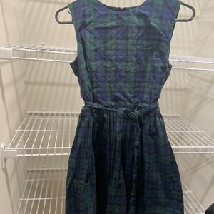 Crewcuts Green and Blue Casual Dress